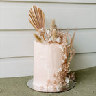 Buttercream Cake with Fresh Florals - Maple Bloom