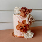 Buttercream Cake with Fresh Florals - Maple Bloom