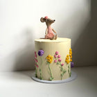 Hand Painted Floral Cakes - Maple Bloom