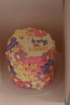 Buttercream floral cake