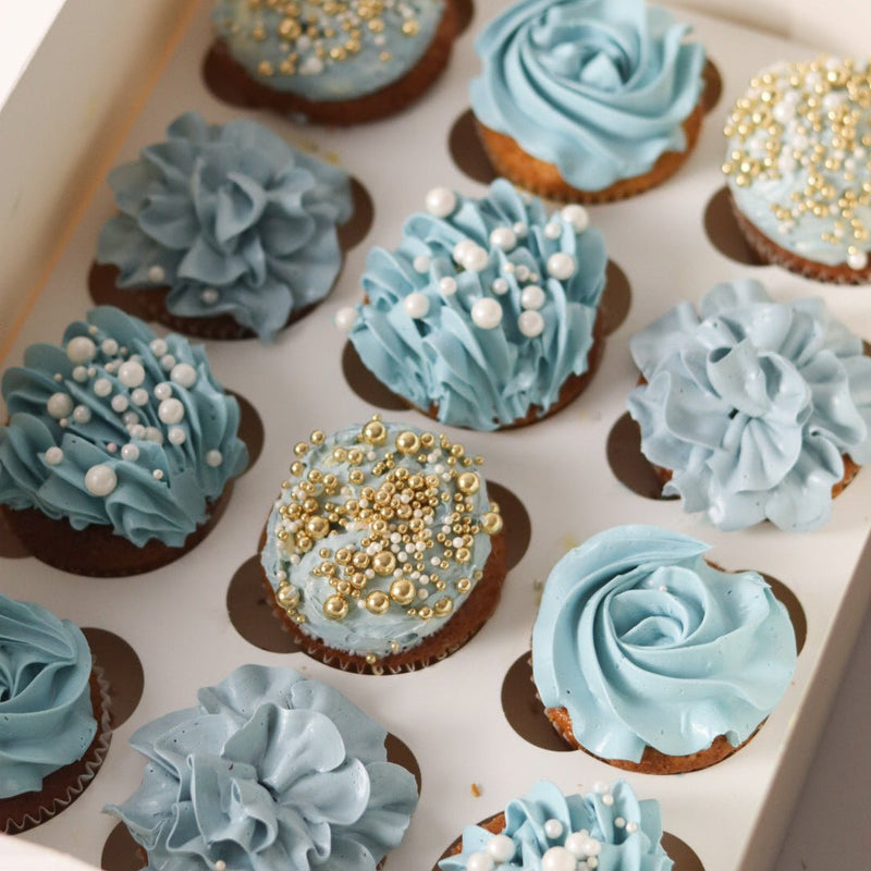 Cupcake dozen - Maple Bloom