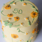 Hand Painted Floral Cakes - Maple Bloom